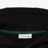Sweatshirt à capuche mixte molleton enfant avec poche LACOSTE noir