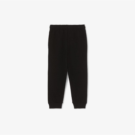 Pantalon de survêtement mixte molleton enfant LACOSTE noir