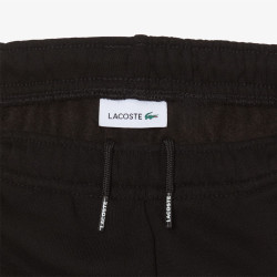 Pantalon de survêtement mixte molleton enfant LACOSTE noir