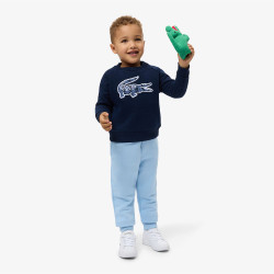 Pantalon de survêtement mixte molleton enfant LACOSTE bleu