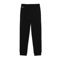 Pantalon de survêtement mixte molleton enfant LACOSTE noir