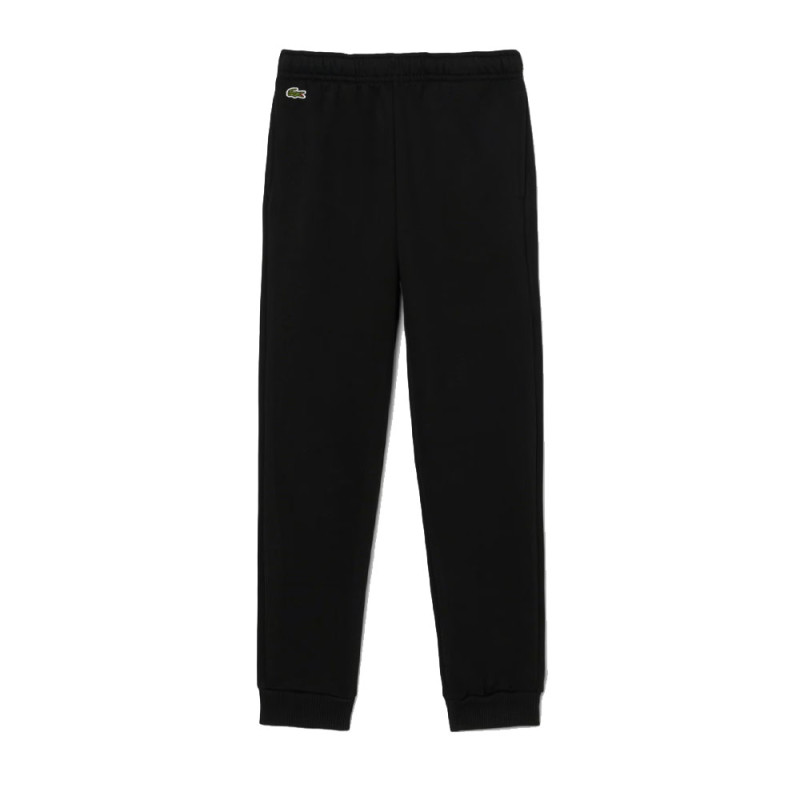 Pantalon de survêtement mixte molleton enfant LACOSTE noir