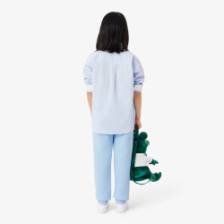 Pantalon de survêtement mixte molleton enfant LACOSTE bleu