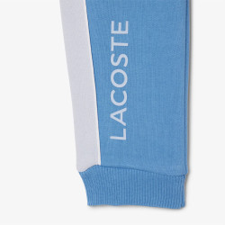 Pantalon de survêtement color-block enfant LACOSTE bleu