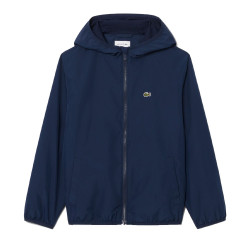 Coupe-vent à capuche enfant LACOSTE bleu marine