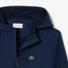 Coupe-vent à capuche enfant LACOSTE bleu marine