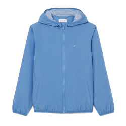 Coupe-vent à capuche enfant LACOSTE bleu