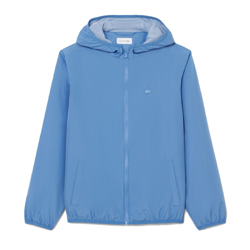 Coupe-vent à capuche enfant LACOSTE bleu
