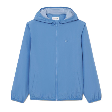 Coupe-vent à capuche enfant LACOSTE bleu