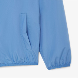 Coupe-vent à capuche enfant LACOSTE bleu