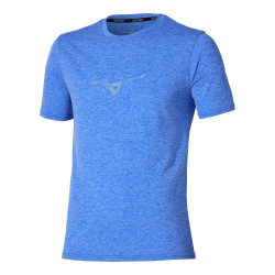 T-Shirt manches courtes Core Runbird MIZUNO bleu