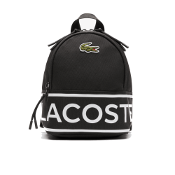 Sac à dos enfant imprimé avec poche intérieure LACOSTE noir