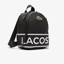 Sac à dos enfant imprimé avec poche intérieure LACOSTE noir