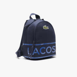 Sac à dos enfant imprimé avec poche intérieure LACOSTE Bleu Marine