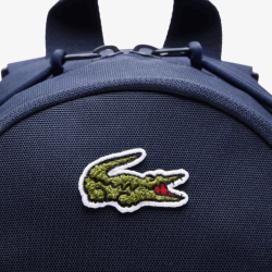 Sac à dos enfant imprimé avec poche intérieure LACOSTE Bleu Marine