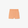 Short de bain Lacoste junior uni en taffetas LACOSTE Orange