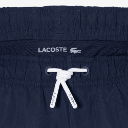 Maillot de Bain Rayé Enfant  Léger en Taffetas Recyclé LACOSTE bleu