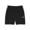 Short Sport taffetas diamanté color-block avec Taille Élastique et Poches -Lacoste noir
