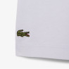T-shirt enfant coton imprimé graphique LACOSTE bleu clair