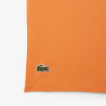 T-shirt enfant coton imprimé graphique LACOSTE orange