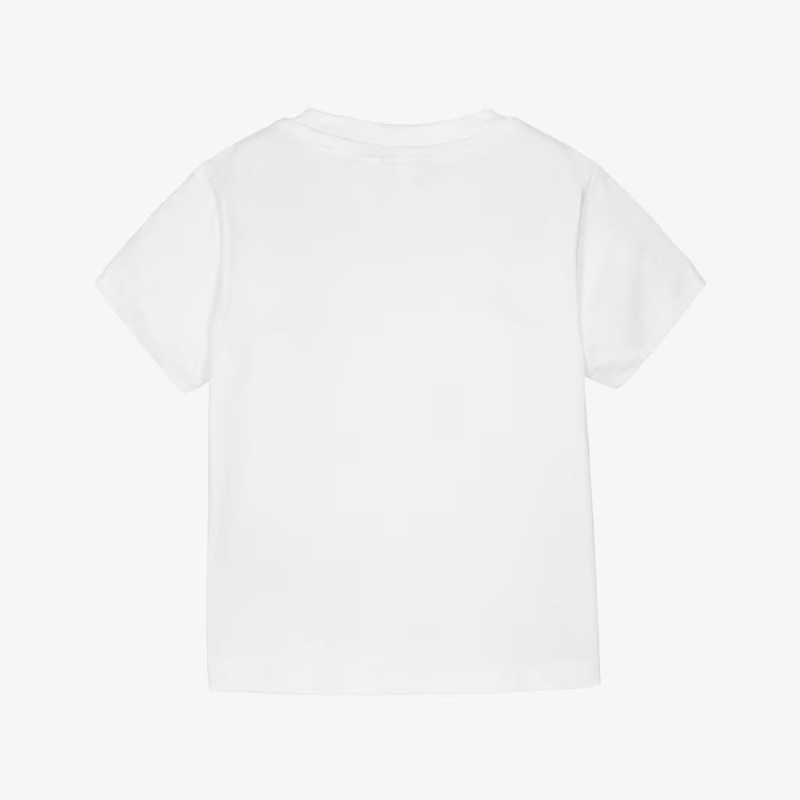 T-Shirt enfant avec imprimé tennis LACOSTE blanc