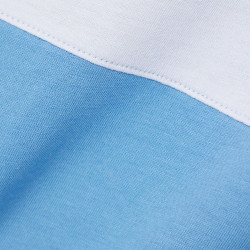 T-shirt enfant color-block coton graphique LACOSTE bleu