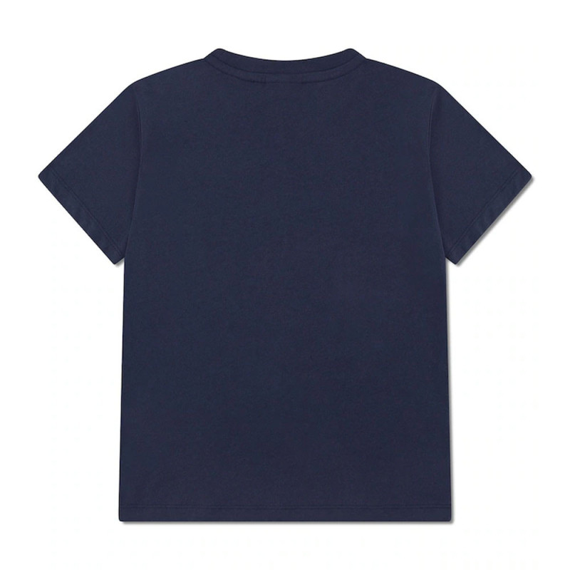 T-Shirt enfant avec imprimé LACOSTE bleu marine