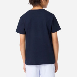 T-Shirt enfant avec imprimé LACOSTE bleu marine
