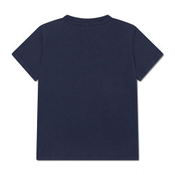 T-Shirt enfant avec imprimé LACOSTE bleu marine