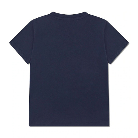 T-Shirt enfant avec imprimé LACOSTE bleu marine