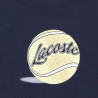 T-Shirt enfant avec imprimé LACOSTE bleu marine