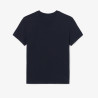 T-shirt enfant color-block coton graphique LACOSTE noir