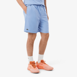 Short Homme Lacoste Sport – Bleu Clair – Taffetas Diamanté Léger & Respirant