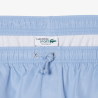 Short Homme Lacoste Sport – Bleu Clair – Taffetas Diamanté Léger & Respirant
