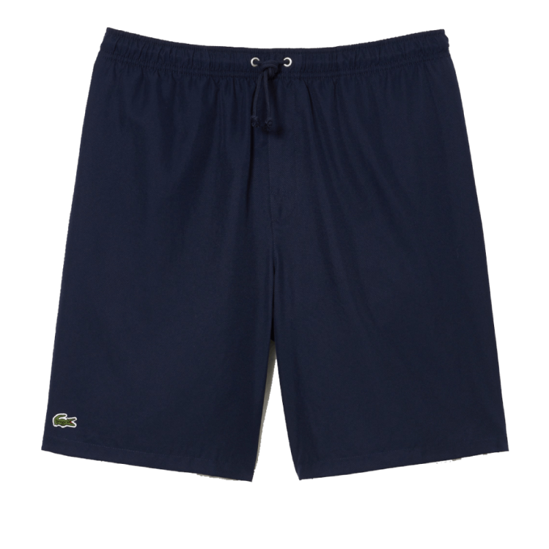 Short  Sport Homme en Taffetas Diamanté léger et confortable Lacoste bleu nuit