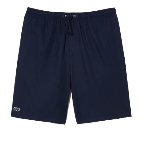 Short  Sport Homme en Taffetas Diamanté léger et confortable Lacoste bleu nuit