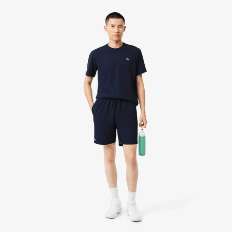 Short  Sport Homme en Taffetas Diamanté léger et confortable Lacoste bleu nuit