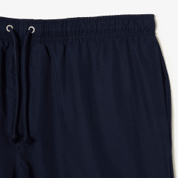 Short  Sport Homme en Taffetas Diamanté léger et confortable Lacoste bleu nuit