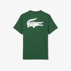 T-shirt sport à motif crocodile ultra sec  Performance & Style  LACOSTE vert