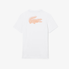 T-shirt Sport Ultra Dry Crocodile Graphique – Performance & Confort  LACOSTE blanc/Orange