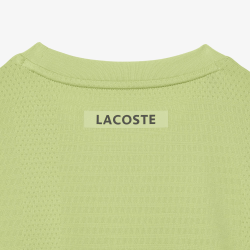 T-shirt Tennis jacquard stretch Ultra Dry – Performance & Confort  LACOSTE vert