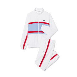 Ensemble survêtement Sport imprimé LACOSTE blanc