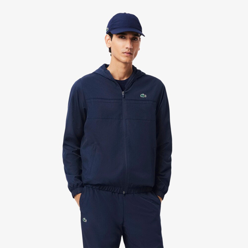 Ensemble survêtement Sport taffetas diamanté LACOSTE bleu marine