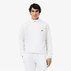 Ensemble survêtement Tennis déperlant LACOSTE blanc