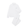 Ensemble survêtement Tennis déperlant LACOSTE blanc