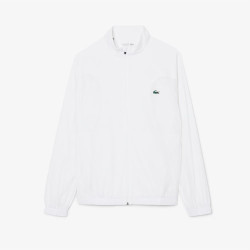 Ensemble survêtement Tennis déperlant LACOSTE blanc
