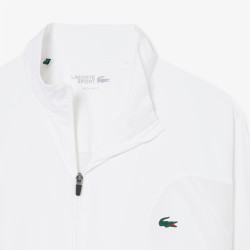 Ensemble survêtement Tennis déperlant LACOSTE blanc