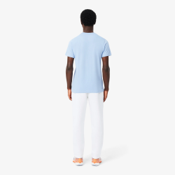 Pantalon de survêtement Sport stretch Confort & Liberté de Mouvement  LACOSTE blanc