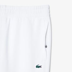 Pantalon de survêtement Sport stretch Confort & Liberté de Mouvement  LACOSTE blanc