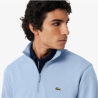 Sweatshirt col montant zippé molleton  Style Intemporel & Confort Lacoste bleu nuit